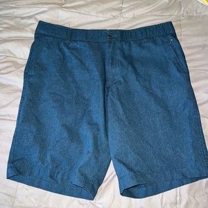 Swiss tech blue shorts